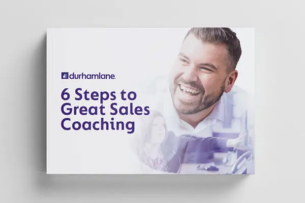 Cover image 6 Steps to Great Sales Coaching eBook