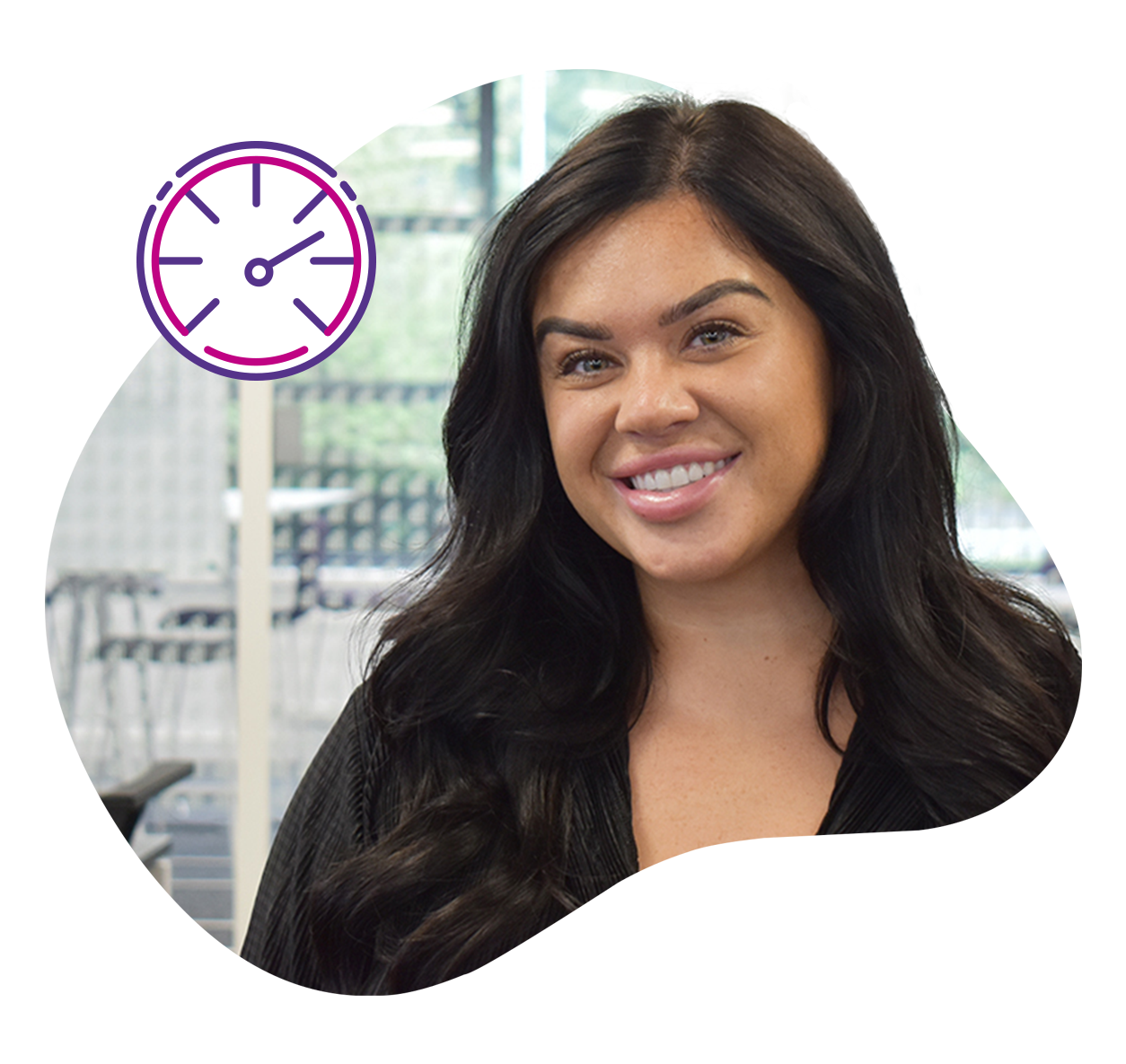 Photograph of durhamlane SDR team member smiling to camera