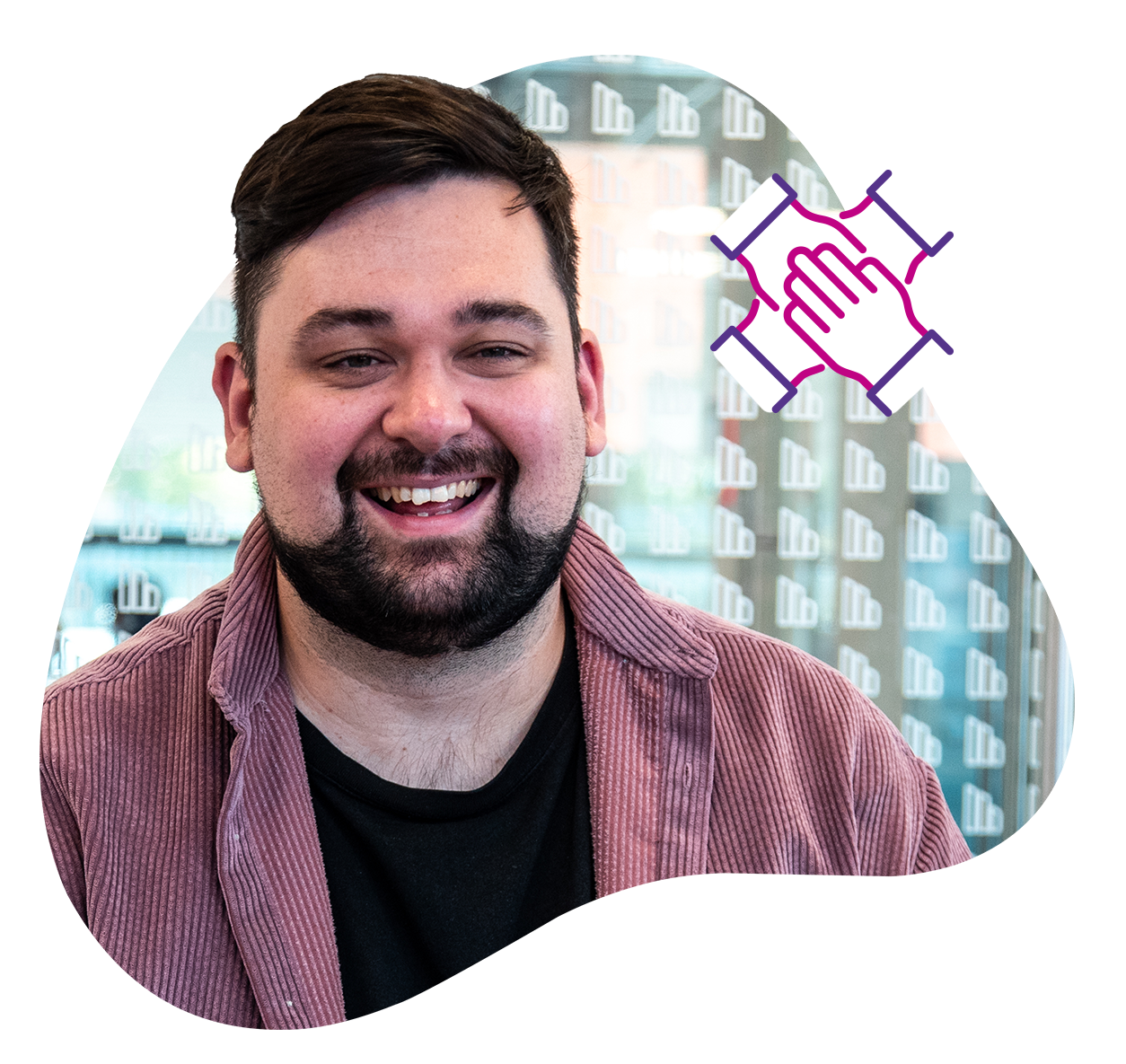 Photograph of durhamlane sales development rep Josh Guthrie