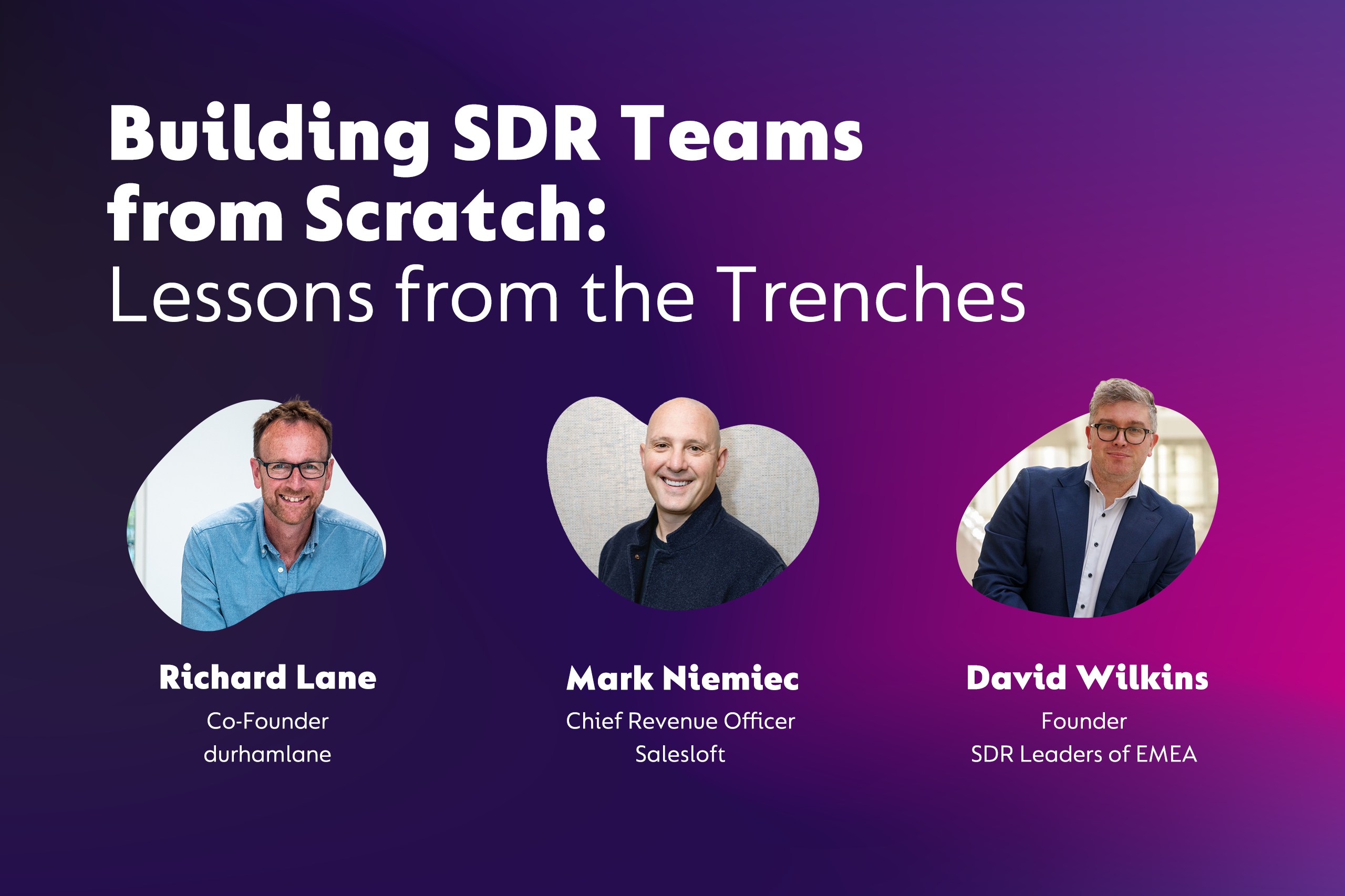 Building SDR Teams from Scratch: Lessons from the Trenches