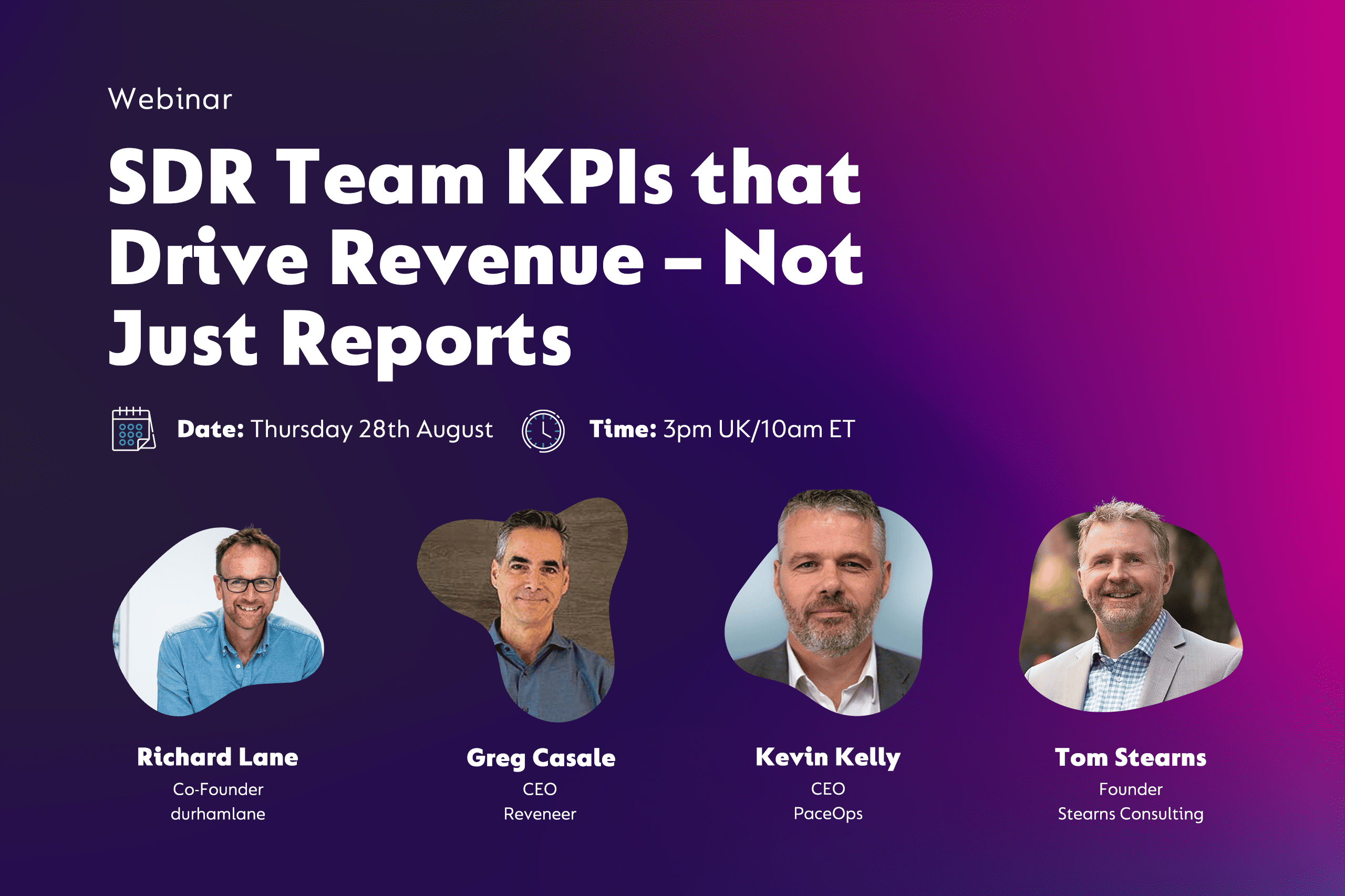 Webinar - SDR Team KPIs that Drive Revenue