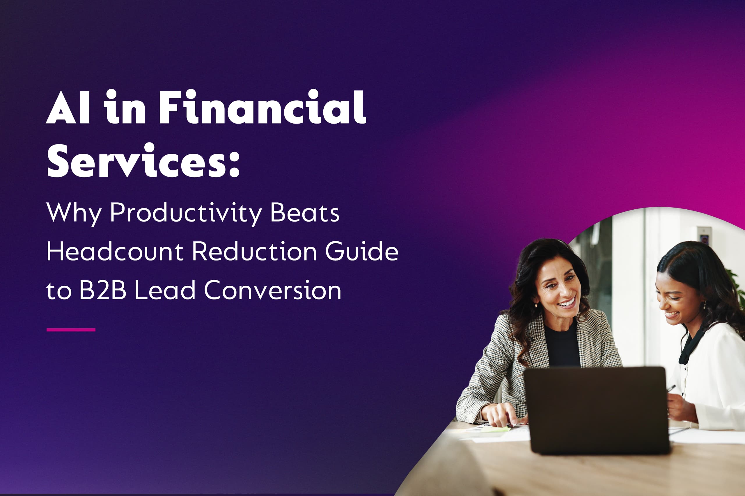 AI in Financial Services: Why Productivity Beats Headcount Reduction