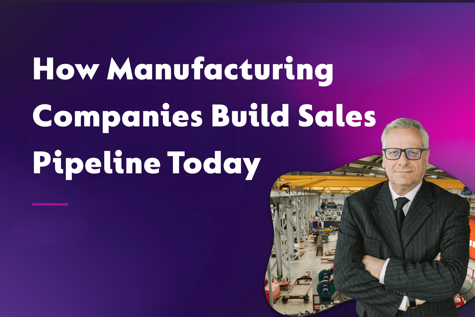 How Manufacturing Companies Build Sales Pipeline Today